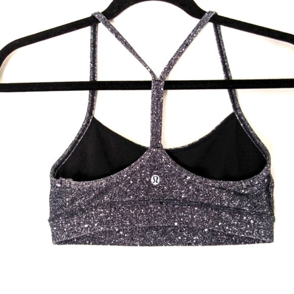 Lululemon Flow Y Bra Nulu Luminesce Splatter 4 - Picture 10 of 15